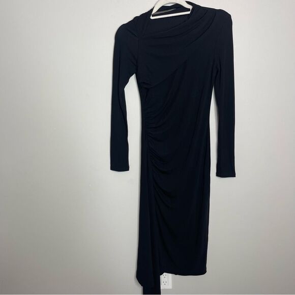 $595 ENZA COSTA Slash Midi Dress NWT - Picture 3 of 10